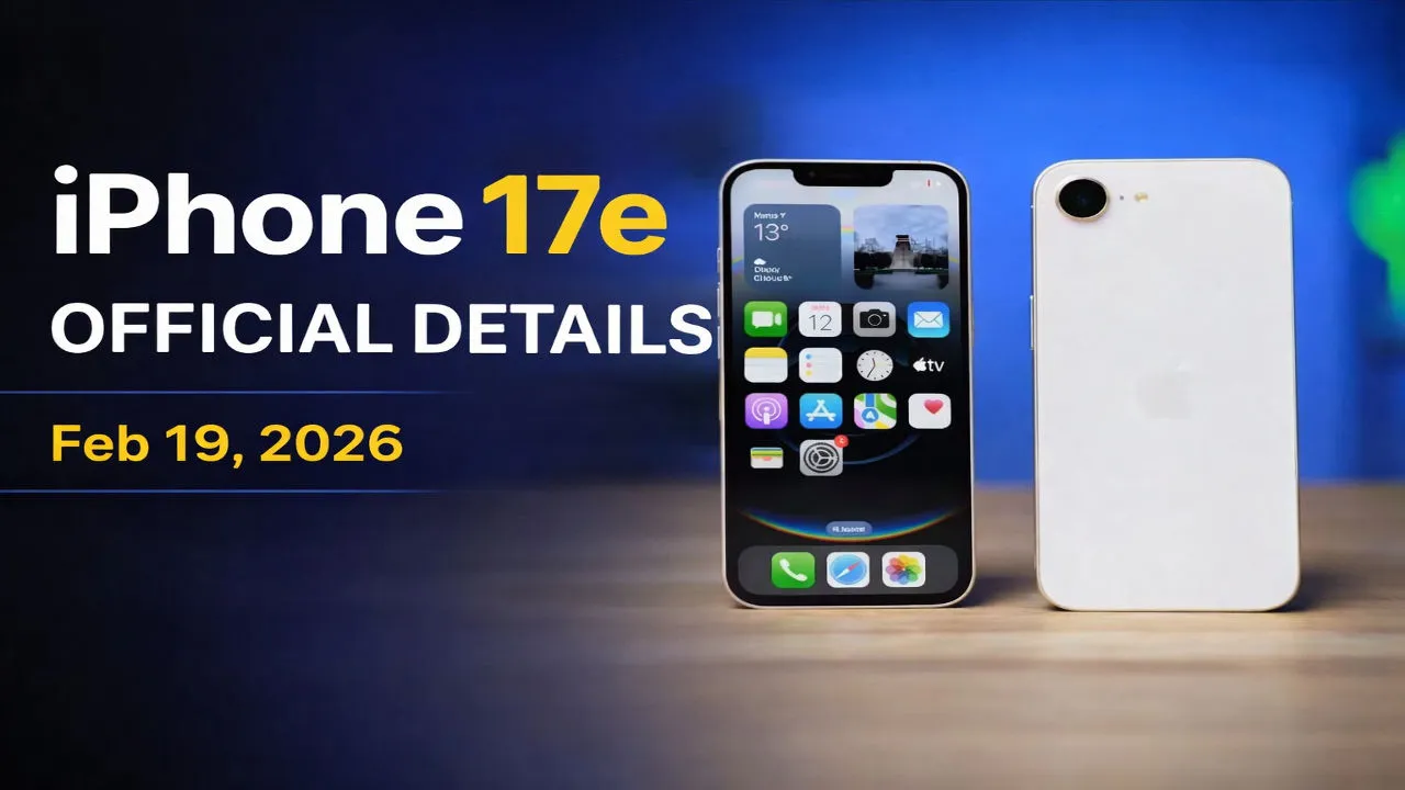 iPhone 17e Official Specs, Price and Launch