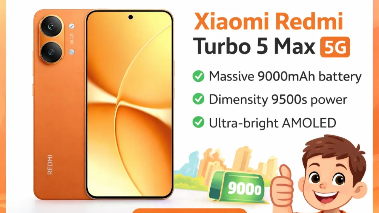 Xiaomi Redmi Turbo 5 Max 5G Full Review and specifications