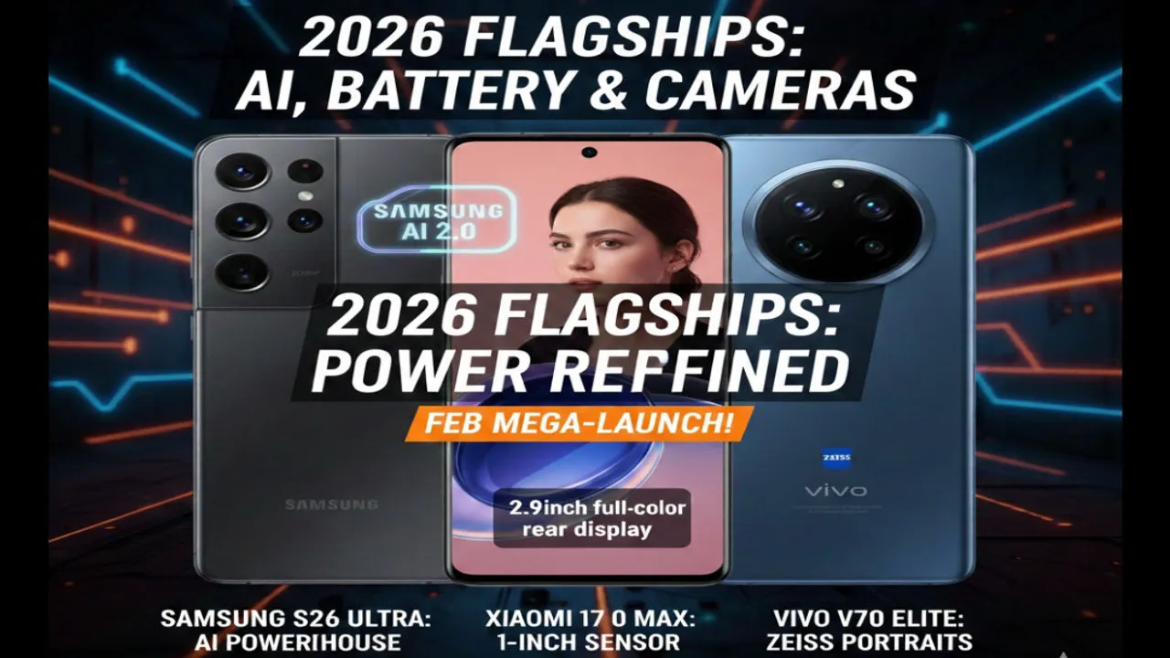 The Top Smartphones Launching in India (Feb 2026)